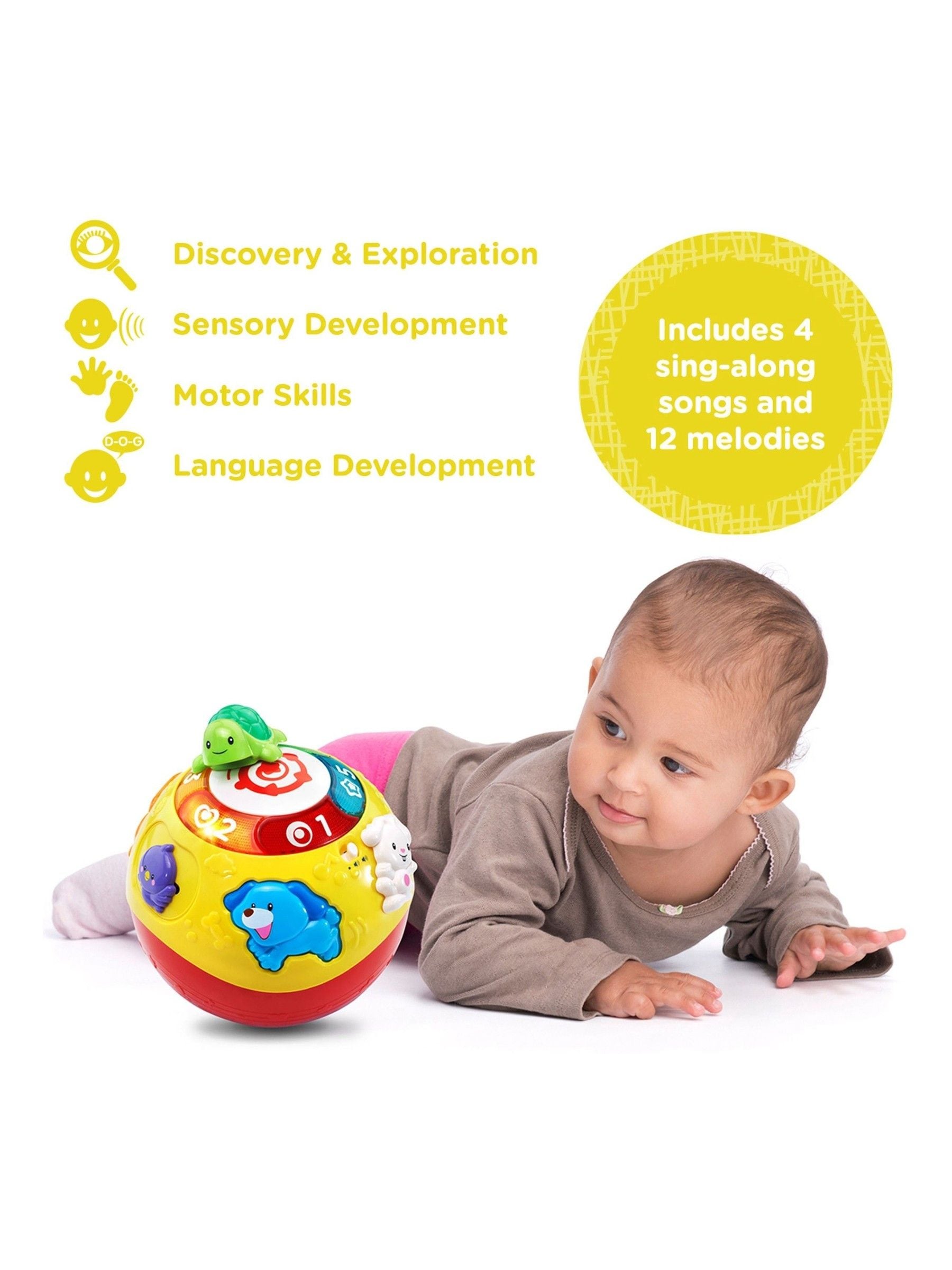 Vtech baby crawl and learn lights ball sale