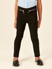 Black Stretch Skinny Trousers (3-16yrs) - Image 1 of 6