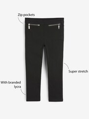 Black Stretch Skinny Trousers (3-16yrs) - Image 4 of 6