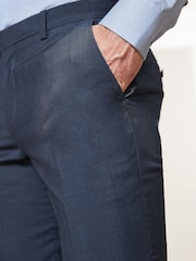 Blau - Signature Tollegno Anzug aus Wolle: Hose - Bild 3 von 6