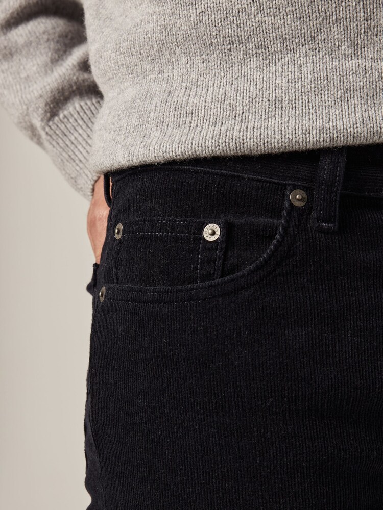 GANT Evening Blue Regular Fit Corduroy Jeans - Image 4 of 7