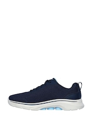 Skechers Blue Go Walk 7 Clear Path Trainers - Image 2 of 5