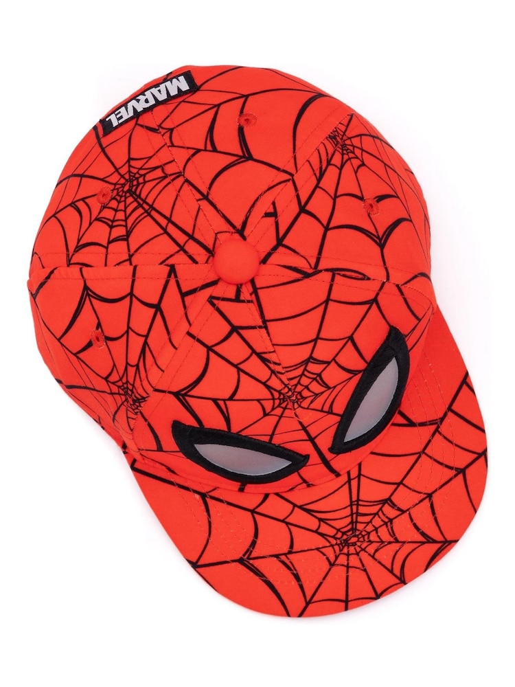 Vanilla Underground Red Spiderman Kids Licensing Cap - Image 2 of 7