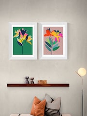 East End Prints Green Lily Wall Set by Garima Dahwan - Image 1 of 2