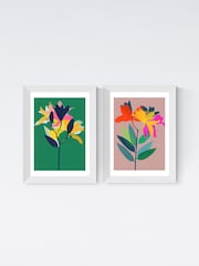 East End Prints Green Lily Wall Set by Garima Dahwan - Image 2 of 2