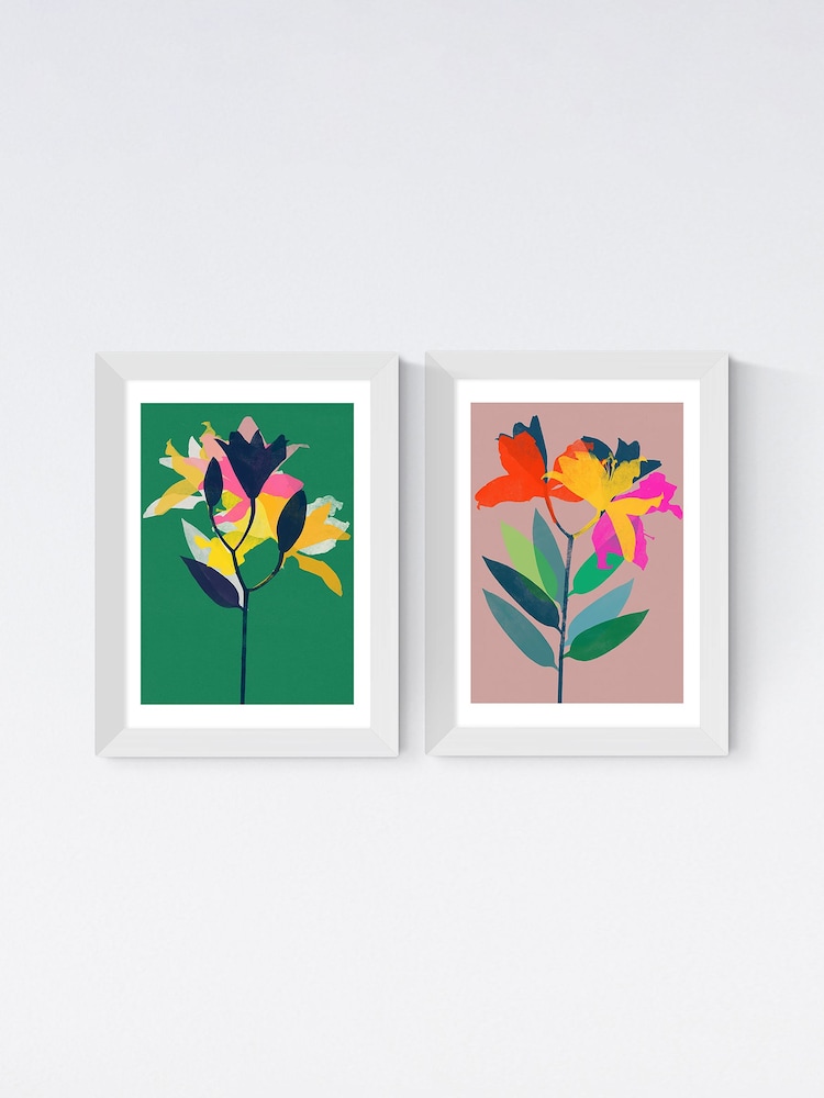 East End Prints Green Lily Wall Set by Garima Dahwan - Image 2 of 2