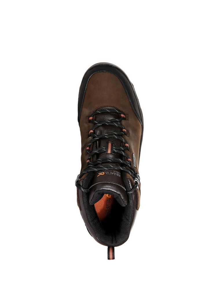 Botas para caminar de cuero con diseño impermeable Burrell de Regatta - Imagen 4 de 4