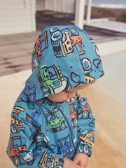 Modra s kopačem - Nepremočljiva obleka Puddlesuit s polsteno podlogo (3mths-7yrs) - Slika 6 iz 6