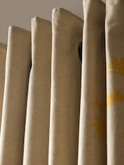 Rockett St George Cream Eyelet Cranes Curtains - Image 2 of 5
