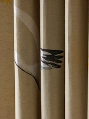 Rockett St George Cream Eyelet Cranes Curtains - Image 3 of 5