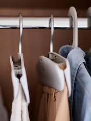 Joseph Joseph 2 Pack Ecru Orderly Trousers & Skirt Hanger Hangers - Image 4 of 5