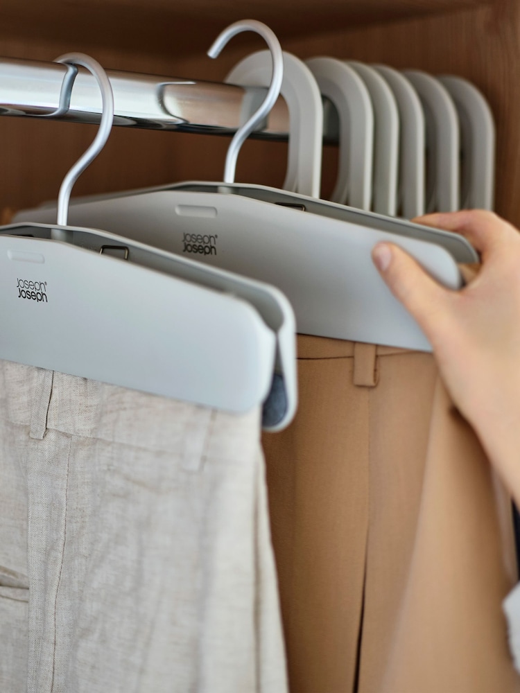 Joseph Joseph 2 Pack Ecru Orderly Trousers & Skirt Hanger Hangers - Image 5 of 5 Joseph Joseph 2 Pack Ecru Orderly Trousers & Skirt Hanger Hangers - Image 5 of 5