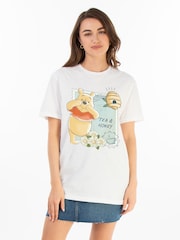 Brands In White Disney Winnie The Pooh Tea & Honey T-Shirt - Image 1 of 5