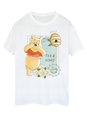 Brands In White Disney Winnie The Pooh Tea & Honey T-Shirt - Image 3 of 5