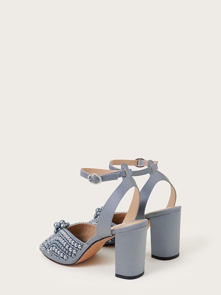 Monsoon Pearl Block Heeled Sandals - Image 2 of 3