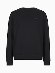 AllSaints Black Raven Crew Top - Image 5 of 5