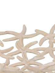 Libra Interiors Beige Seaside Starfish Beige Stonewash Shallow Bowl - Image 5 of 6