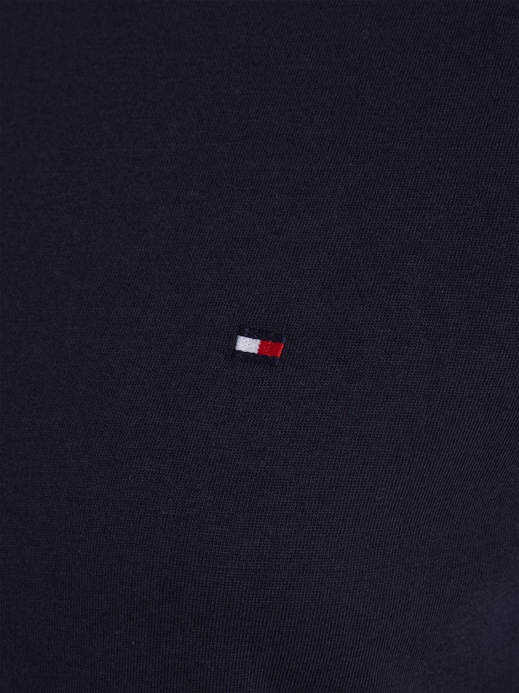 Tommy Hilfiger Navy Blue Heritage Alex 100% Cotton T-Shirt - Image 5 of 5