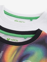 Black/White XBOX 2 Pack Short Pyjamas (5-16yrs) - Image 8 of 9