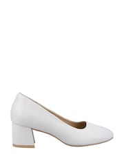 Hush Puppies Cream Alicia Court Shoes - Image 1 of 3