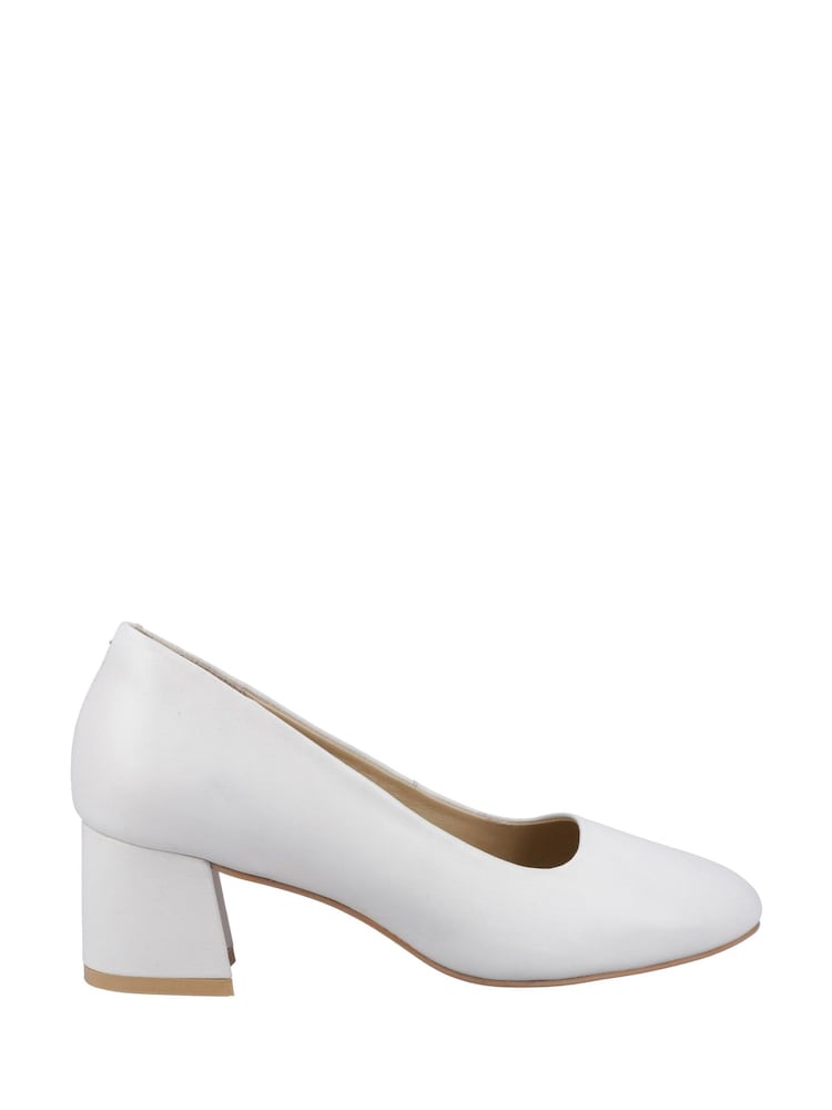 Hush Puppies Cream Alicia Court Shoes - Image 1 of 3