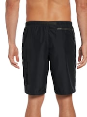 Nike Black Cargo Pocket Swim Shorts - Image 2 of 4