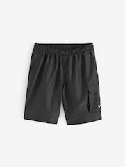 Nike Black Cargo Pocket Swim Shorts - Image 4 of 4