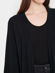 Saint Tropez Kila Half Sleeve Long Black Cardigan - Image 4 of 6