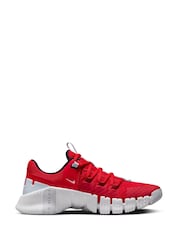 Nike Red Free Metcon 5 Training Trainers - Image 3 of 11