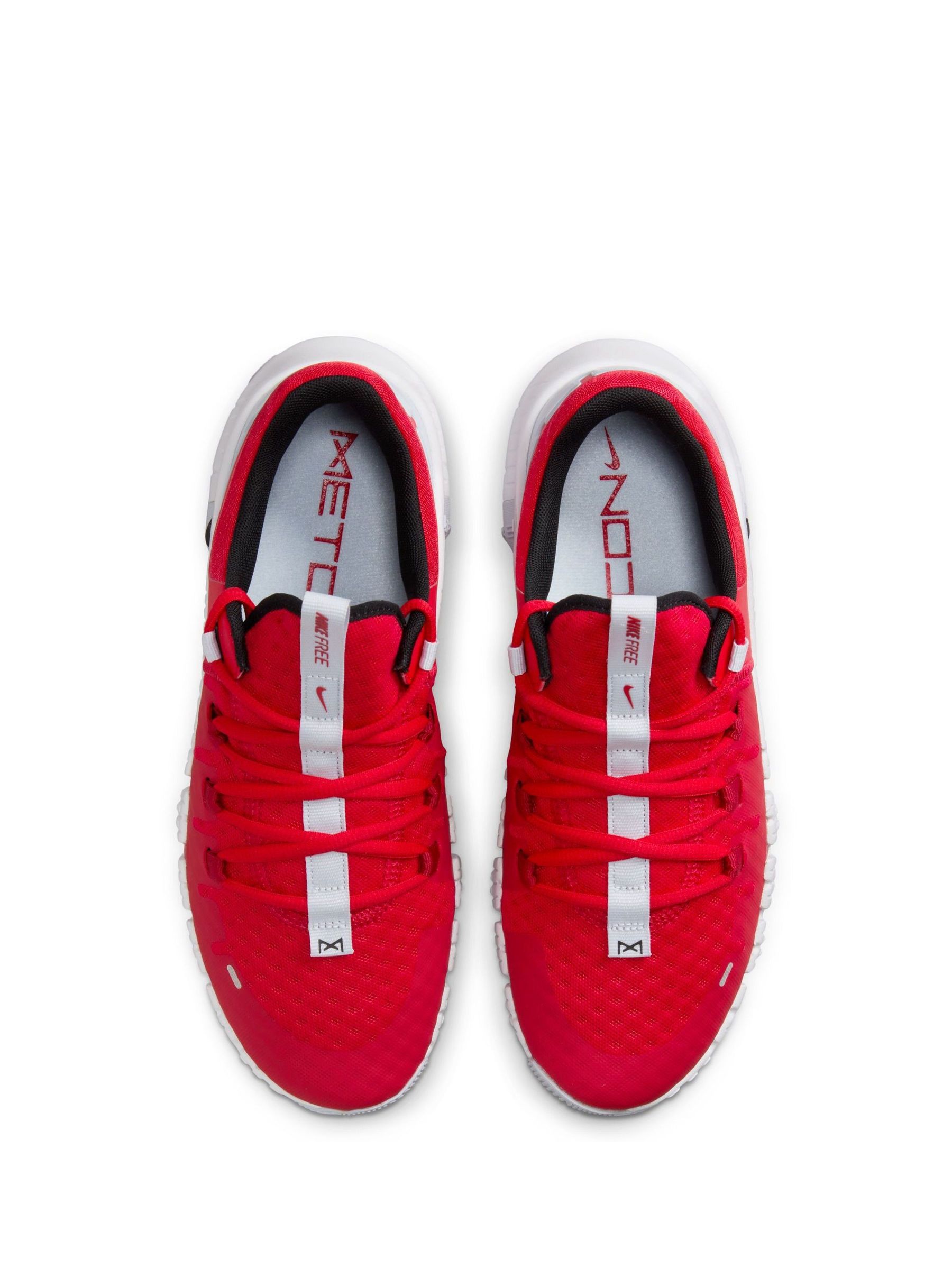 Buy Nike Red Free Metcon 5 Training Trainers from Next Luxembourg