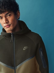Хакі - Nike Tech Fleece Zip Up худі - Image 2 of 8