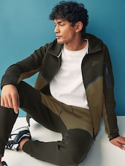 Хакі - Nike Tech Fleece Zip Up худі - Image 4 of 8