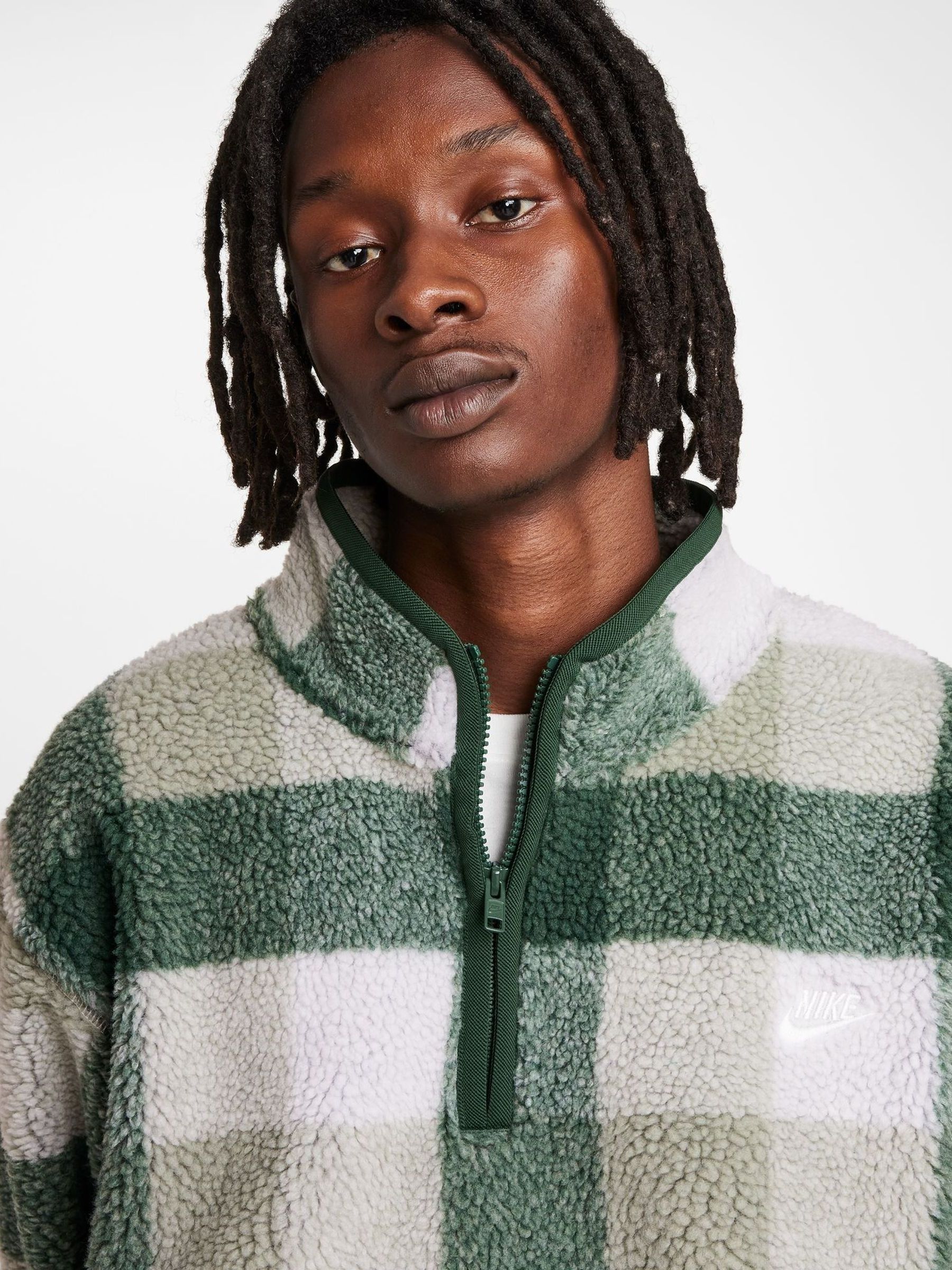 nike sherpa half zip