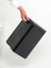 Brabantia Black Bo Waste Bin 12L - Image 3 of 6