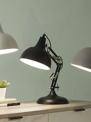 Pacific Black Task Table Lamp - Image 1 of 6