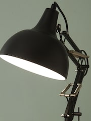 Pacific Black Task Table Lamp - Image 2 of 6