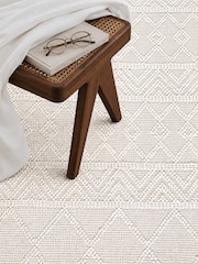LIVABLISS Ivory Hygge Global Hand Woven Rug - Image 5 of 7