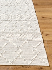 LIVABLISS Ivory Hygge Global Hand Woven Rug - Image 6 of 7