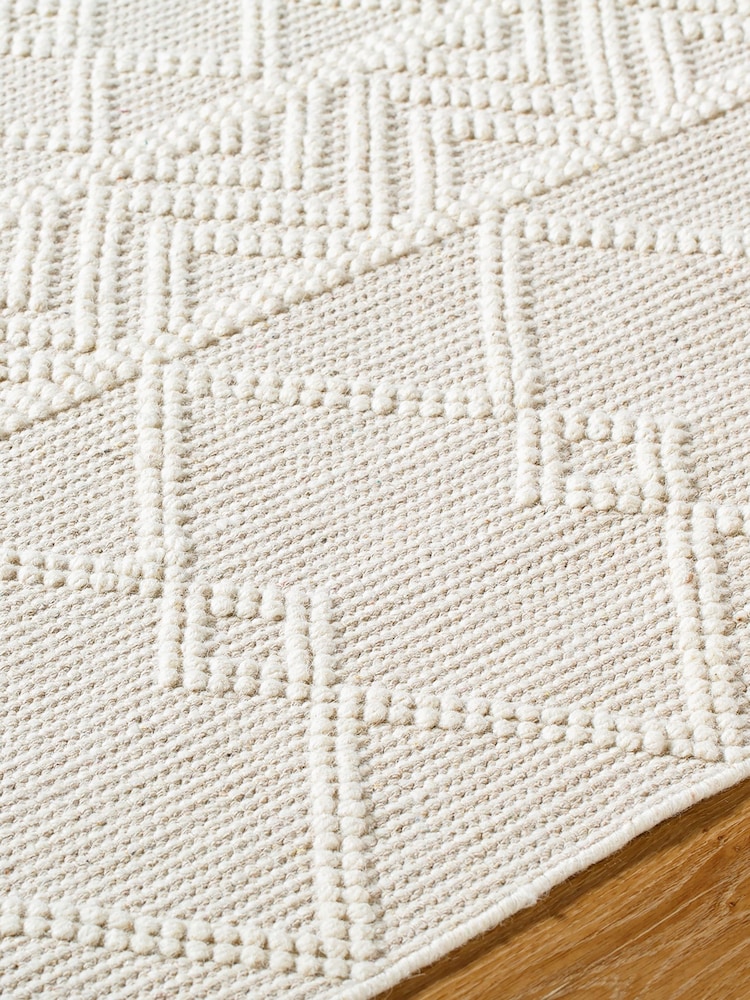 LIVABLISS Ivory Hygge Global Hand Woven Rug - Image 7 of 7 LIVABLISS Ivory Hygge Global Hand Woven Rug - Image 7 of 7