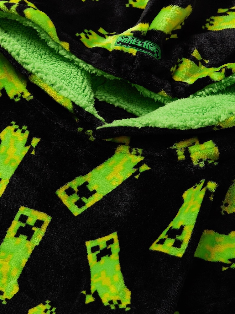 Znak Minecraft Fleece Lounge odeja kapucar; jopa/pulover s kapuco - Slika 5 iz 5