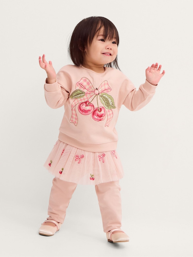 Monsoon Baby Mon Cheri Top & Tutu Leggings Set - 3의 이미지 1