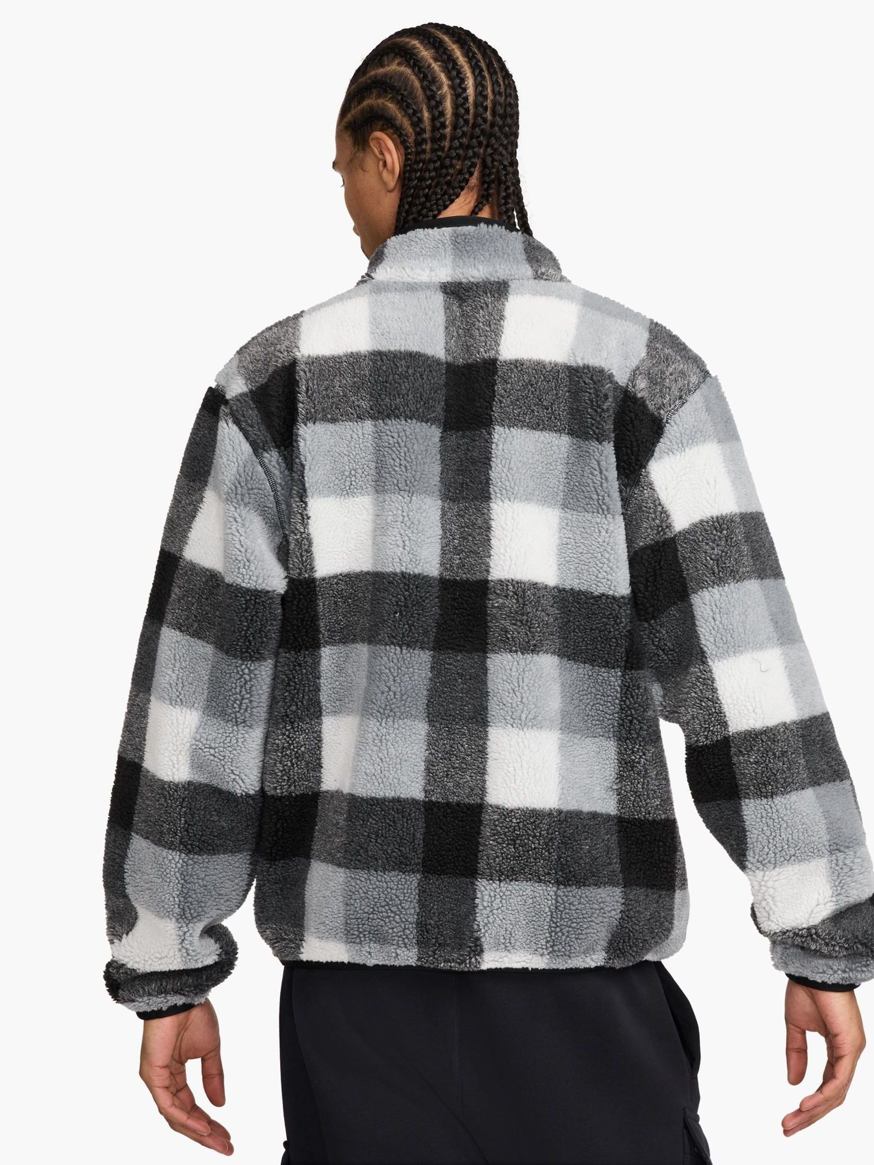 fuzzy nike quarter zip