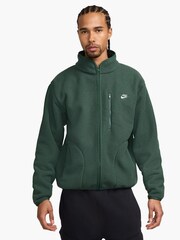 Nike Green Club Winterized Sherpa Fleece Jacket - Image 1 of 3