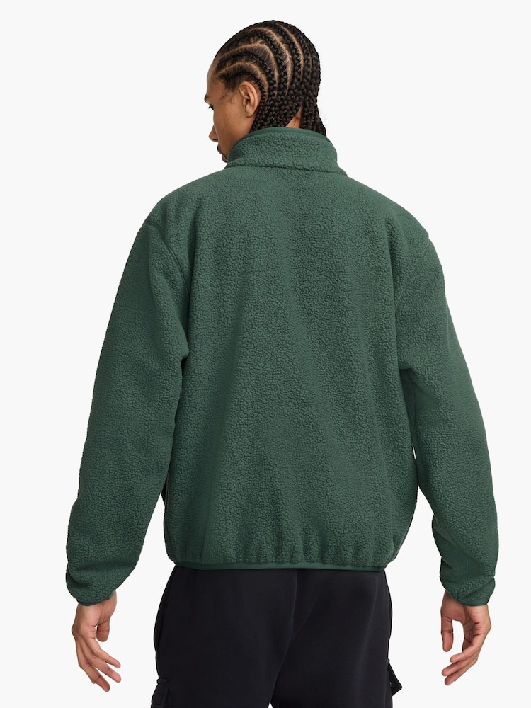 Nike Green Club Winterized Sherpa Fleece Jacket - Image 2 of 3