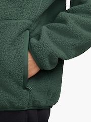 Nike Green Club Winterized Sherpa Fleece Jacket - Image 3 of 3