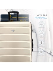 Set Of 2 Large Check-In & Small Carry-On Hardcase Travel Suitcase - Image 4 of 7