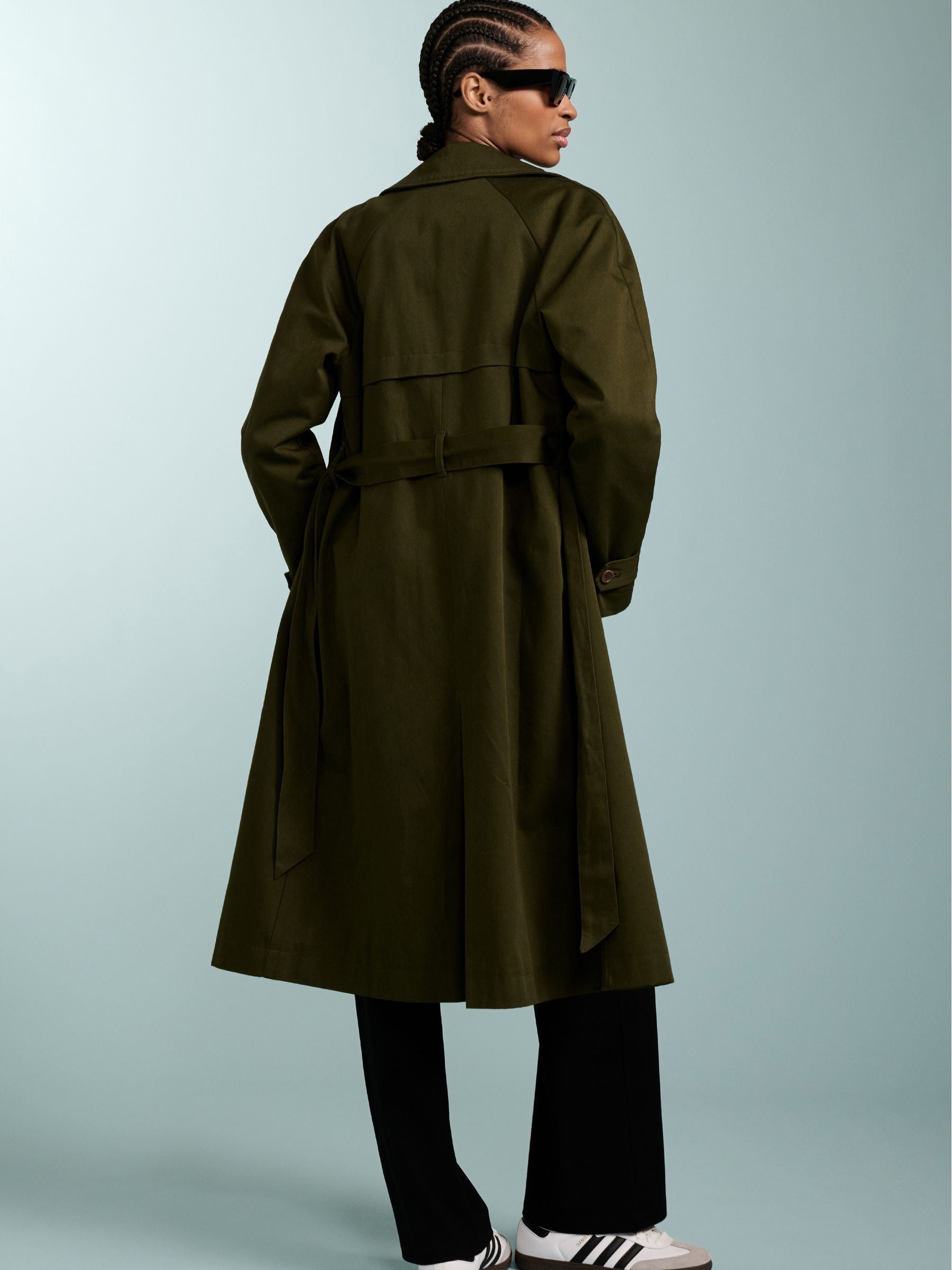 Buy Baukjen Green Marlee Organic Trench Coat from Next