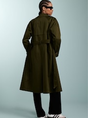 Baukjen Green Marlee Organic Trench Coat - Image 2 of 5