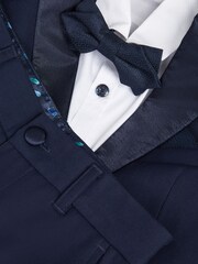 Monsoon Blue Luca Tuxedo Suit 4 Piece - Image 4 of 4
