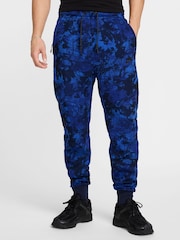 Nike Game Blue Tech Fleece Camo Joggers - Image 1 of 10